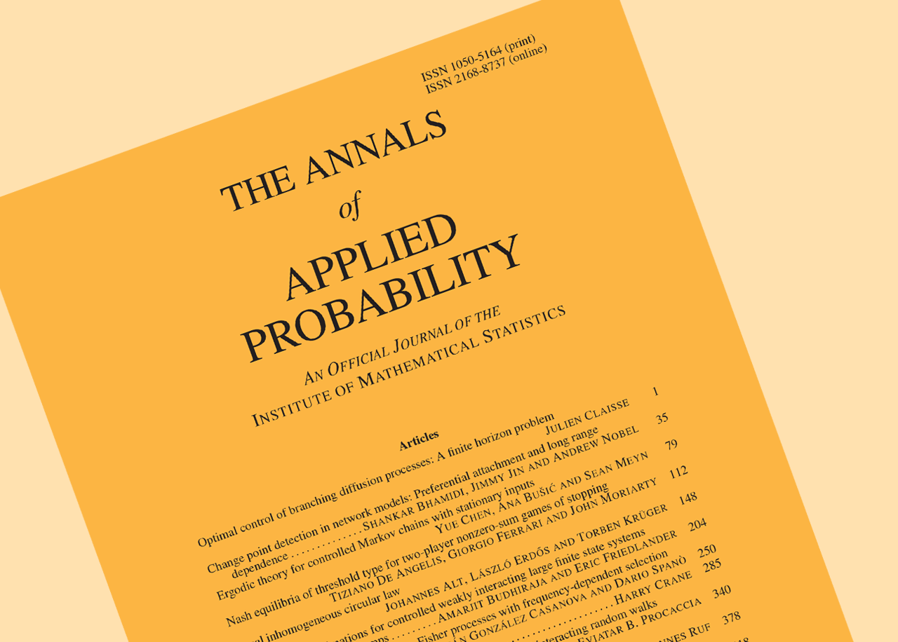 Annals of Applied Probability: Vol. 36, No. 2