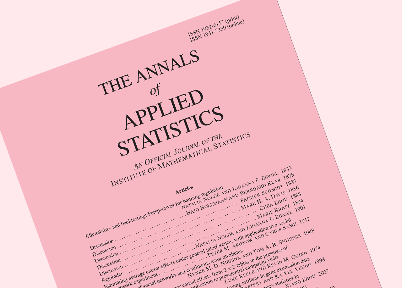 Annals of Applied Statistics: Vol.18, No.4