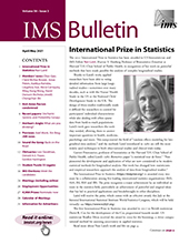 IMS Bulletin 50(3) cover image