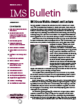 IMS Bulletin 50(4) cover image
