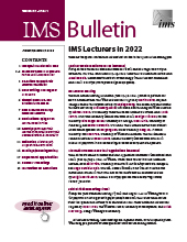 IMS Bulletin 51(1) cover image