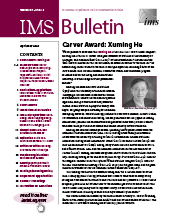 IMS Bulletin 51(3) cover image