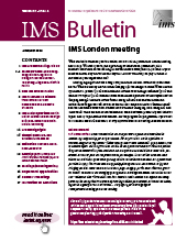 IMS Bulletin 51(4) cover image