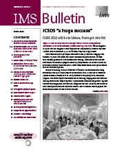 IMS Bulletin 52(2) cover image