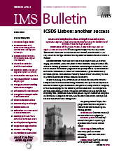 IMS Bulletin 53(2) cover image