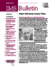 IMS Bulletin 53(4) cover image
