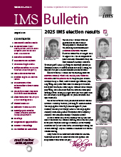 IMS Bulletin 54(5) cover image