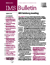IMS Bulletin 55(6) cover image